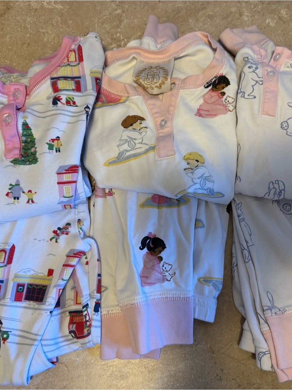 The Beaufort Bonnet Company PJ Bundle Set- lot of 3 (5T/6T)
